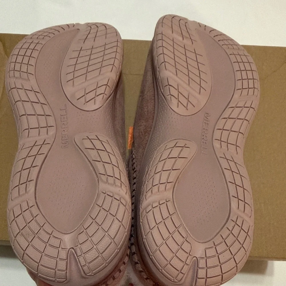 Merrell Encore Ice 5 Women's Mules with Fur Rose Fonce 8.5 NIB - Picture 6 of 8